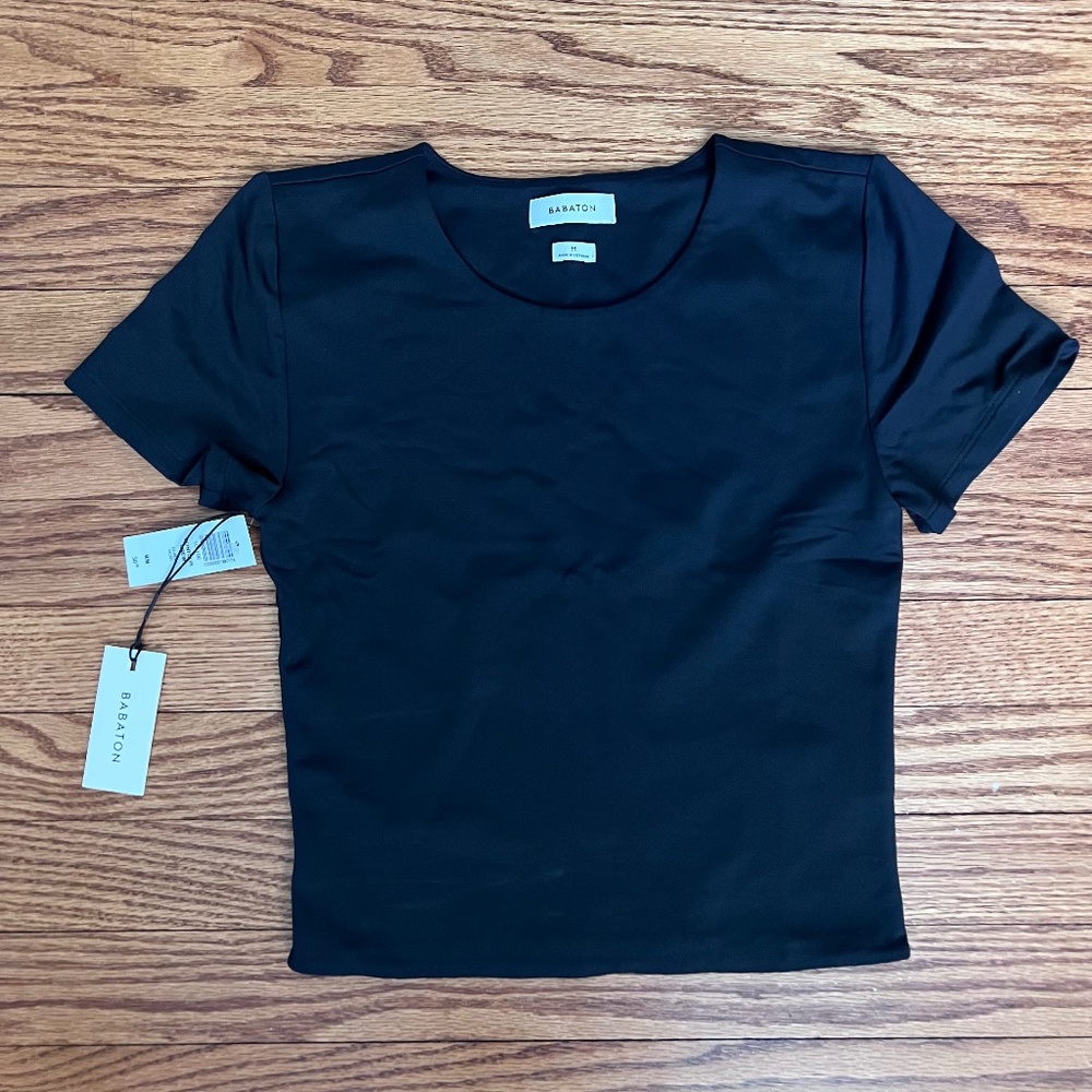 Baboon Contour Crew T-Shirt Crew-Neck 🖤